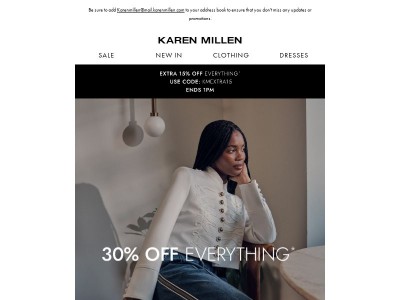 Ends Midnight | 30% Off Everything