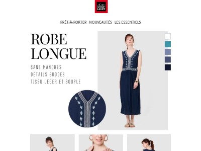 Crush mode : la robe longue avec broderies ♥️