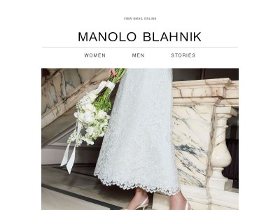 Married in Manolos | Shop the Wedding Collection
