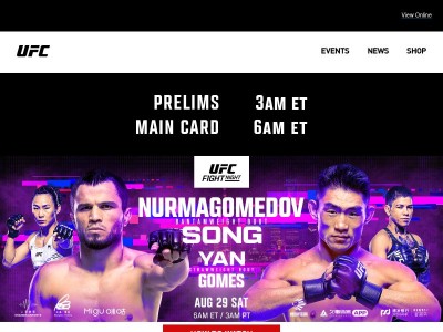Set Your Alarm: UFC Fight Night Starts Early From Shanghai