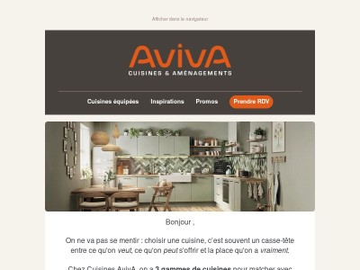 , découvrez LA cuisine qui vous correspond !