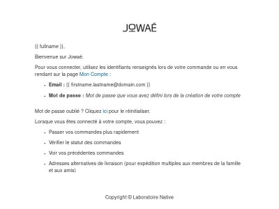 Bienvenue sur Jowaé.