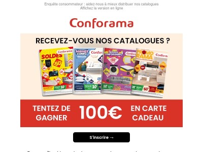 Tentez de gagner 100€ en carte cadeau !
