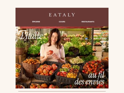 Gazzetta d'août : l'été continue chez Eataly