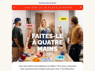 -20% pour votre +1 {{ lastname }} 👀