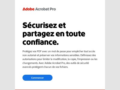 Sécurisez vos PDF et partagez-les en toute confiance