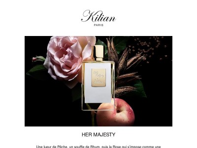 Le nouveau parfum Her Majesty - en exclusivité