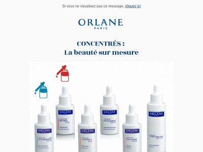 Quel concentré Orlane est fait pour vous ?