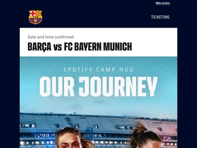 Barça Women – Bayern Munich: Date confirmed