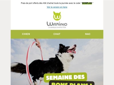 🔥 Semaine des Bons Plans + livraison offerte aujourd’hui !