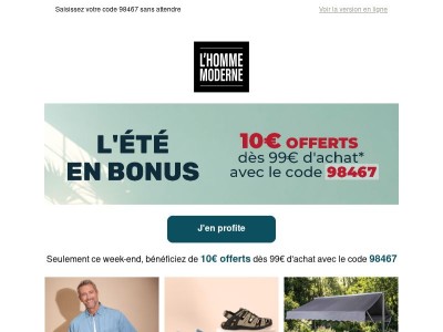 {{ lastname }} Vos 10€ offerts expirent bientôt