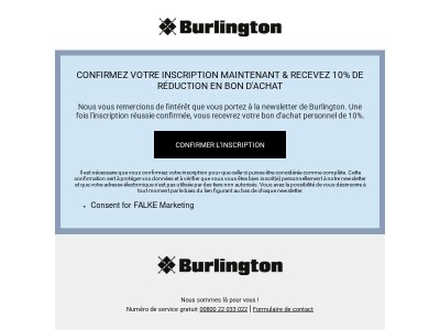 Veuillez à présent confirmer votre inscription !