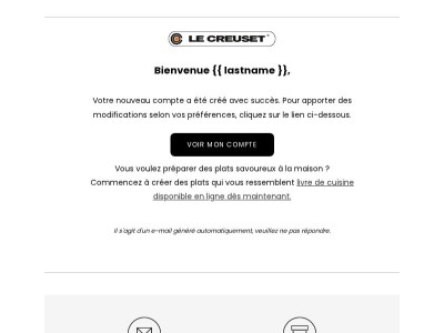 Nouveau compte enregistré avec succès