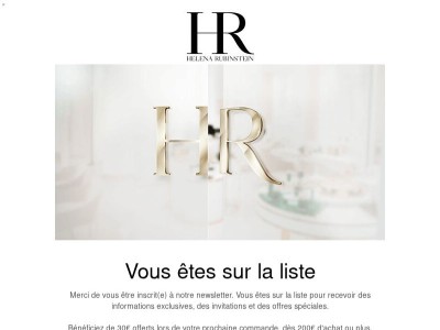 Merci pour votre inscription