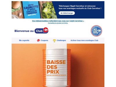 Baisse des prix : faites le plein d'économies cette semaine 🛒