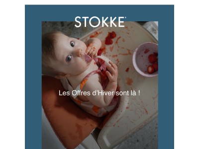 Les Offres d’Hiver Stokke® sont Arrivées