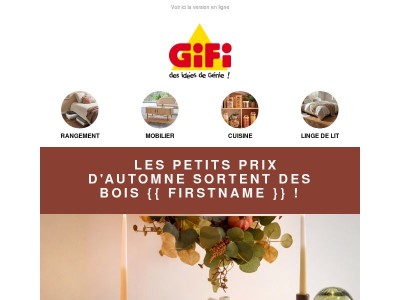 Déco | Voila l'automne {{ firstname }} !