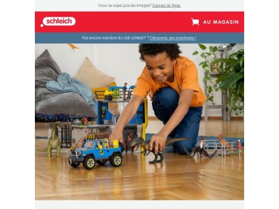 Économisez 40 %* : composez dès maintenant votre set DINOSAURS