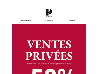 🎤 Last call pour les Ventes Privées !