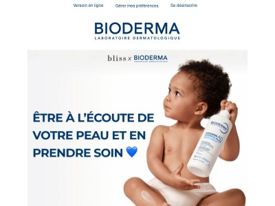 Bliss X Bioderma : votre cadeau 💙