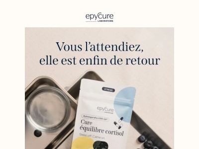 La Cure équilibre cortisol est de retour