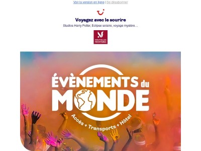 Nos escapades insolites avec Nouvelles Frontières