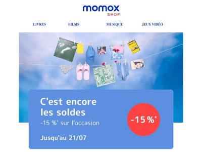 C'est reparti pour quelques jours de soldes 🎉