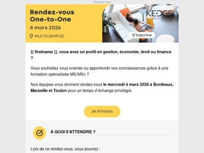Vous envisagez un MS/MSc ? Rencontrons-nous le 4 mars 2026