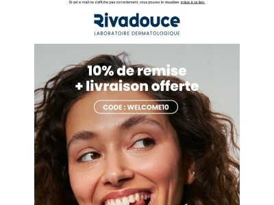 -10% + livraison offerte sur votre première commande 🎁