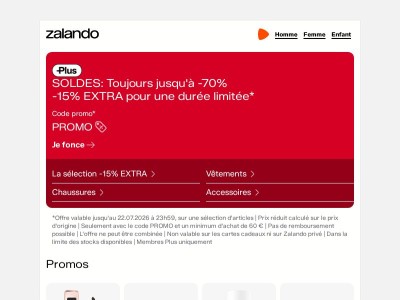  SOLDES: Toujours jusqu'à -70%