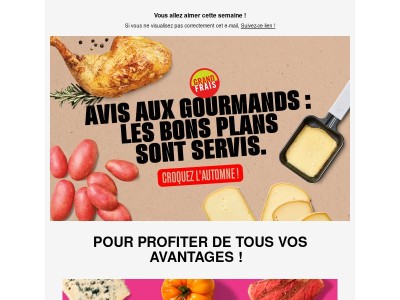 Les bons plans sont de saison 🍁