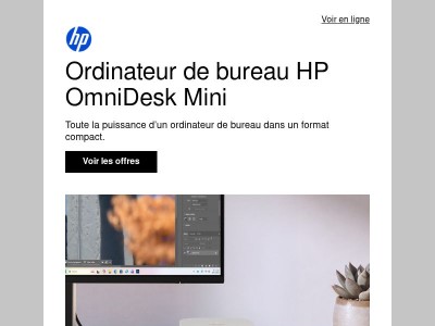 HP OmniDesk Mini : la puissance compacte