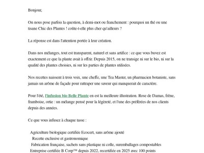 👌🏼 Pourquoi nous sommes plus chers ?
