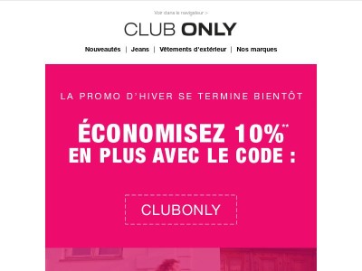 Au revoir, jusqu'à -50 %