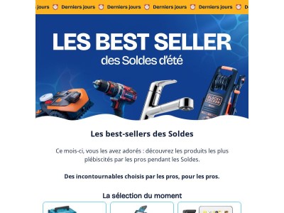 Top ventes spécial des Soldes