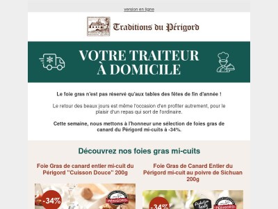 Et si le foie gras ne se limitait plus aux fêtes de fin d'année ?