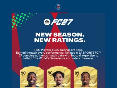 PSG Players’ FC 27 Ratings are live!