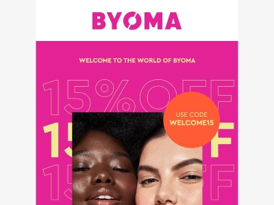 Hi there, Welcome to BYOMA 🧡