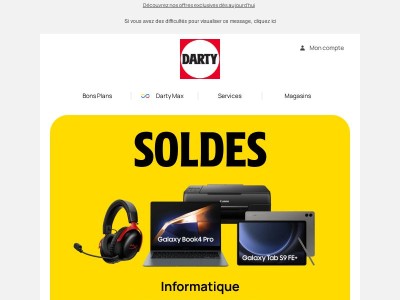 Ne ratez pas nos réductions high-tech exclusives !