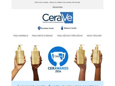🏆 CeraAwards : à vous de voter !