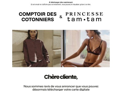 Votre carte digitale dans votre téléphone !