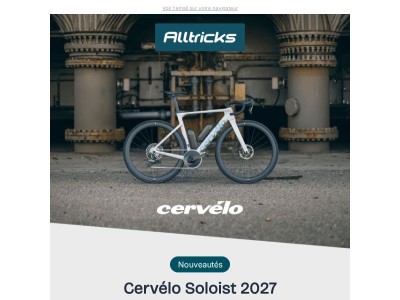 Cervélo dévoile son Soloist 2027 🚀