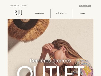 Outlet : le meilleur de la saison jusqu'à -60%