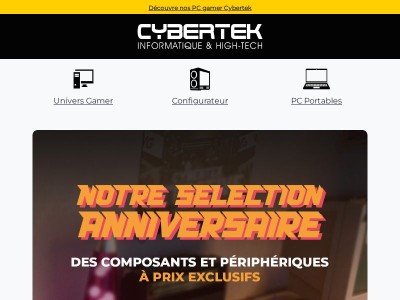 L'anniversaire Cybertek continue 🎉