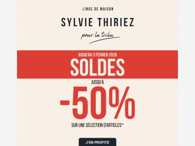 SOLDES : Notre sélection à -50% et à -30% 💥