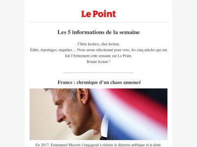 La crise de la dette française, la mobilisation lycéenne, la nouvelle série "Fauda"... dans le récap de la semaine