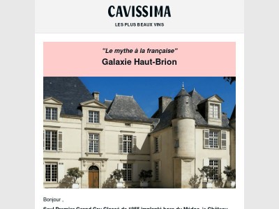 Galaxie Haut-Brion : sélection rare...