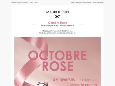 Pour Octobre Rose, faites-vous plaisir tout en soutenant une belle cause !