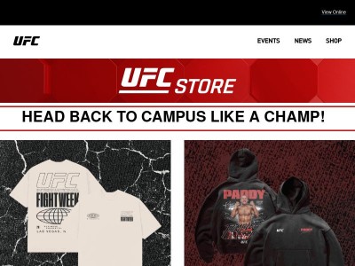 Back to Campus, UFC Style