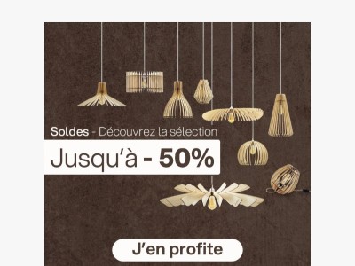 🚀 C'EST PARTI ! Jusqu’à -50% sur vos Loupiotes